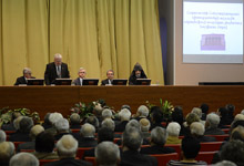 Президент Серж Саргсян принял участие в общем годовом собрании Национальной академии наук РА