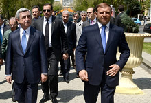 The President conducted a tour of the capital and familiarized with the process of implementation of the major investment programs