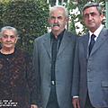 Serzh Sargsyan with his parents
