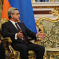 Meeting of President Serzh Sargsyan and President Dmitry Medvedev in the framework of the visit of the President of Armenia to Russia-24.10.2011