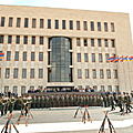 President Serzh Sargsyan at the ceremony of inauguration of the new premise of the Ministry of Defense-21.09.2008