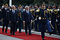 Прибывший с официальным визитом в Ливанскую Республику Президент Серж Саргсян и Президент Ливана Мишель Сулейман