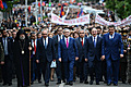 President Serzh Sargsyan in Stepanakert, capital of NKR at the events held on the occasion of the 68th anniversary of Victory, 21st anniversary of the NKR Defense Army and Liberation of Shushi 