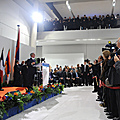 Находящийся с рабочим визитом во Франции Президент Серж Саргсян на приеме от имени мэра Марселя Жана-Клода Годена-07.12.2011