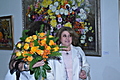 Рита Саргсян присутствовала на выставке картин Лилии и Светы Карчикян