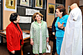 RA First Lady Rita Sargsyan at the presentation of the book “Embroidery in Aintab”