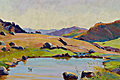 Мгер Абегян – "В горах Цахкадзора. Утро" – 1957г.