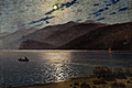Gevorg Bashinjaghian – "Sevan by moonlit night" - 1915