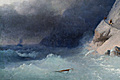 Ованнес Айвазовкий - "Буря у скалистых берегов" - 1875г.