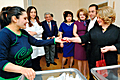 Rita Sargsyan visited the twins born through the assistance of the Aragil Foundation