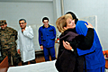 First Lady of Armenia visited individuals wounded as a result of the enemy shelling in Artsakh