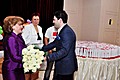 The First Lady of Armenia Rita Sargsyan at the presentation of the video on the Donate Life Foundation’s Ode