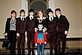 On the occasion of the New Year and Holly Christmas holidays, President Serzh Sargsyan and Mrs. Rita Sargsyan hosted many children from the capital and the marzes of Armenia