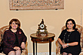 The First Lady of Armenia Rita Sargsyan, in the framework of President Serzh Sargsyan’s official visit to Lebanon, was hosted by the First Lady of Lebanon Vafaa Suleiman