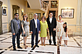 The First Lady Rita Sargsyan with the members of her family – the spouse, daughters, their husbands and the granddaughter 