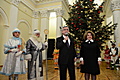 По случаю праздников Нового Года и Рождества Президент Серж Саргсян и госпожа Рита Саргсян приняли детей из многочисленных приграничных сел