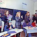 On December 5, on the eve of the 20th anniversary of the earthquake of 1988, First Lady Rita Sargsyan visited Spitak’s n. 1 special school