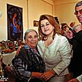 В связи с международным днем пожилых людей, Первая леди Рита Саргсян посетила дом-интернат Гюмри