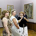 Первые леди РА и РФ в Национальной галерее Армении в рамках государственного визита Президента РФ в Армению