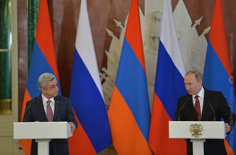 Presidents of Armenia and Russia recapped the results of negotiations