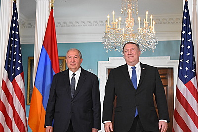 Working visit of the president Armen Sarkissian to Washington