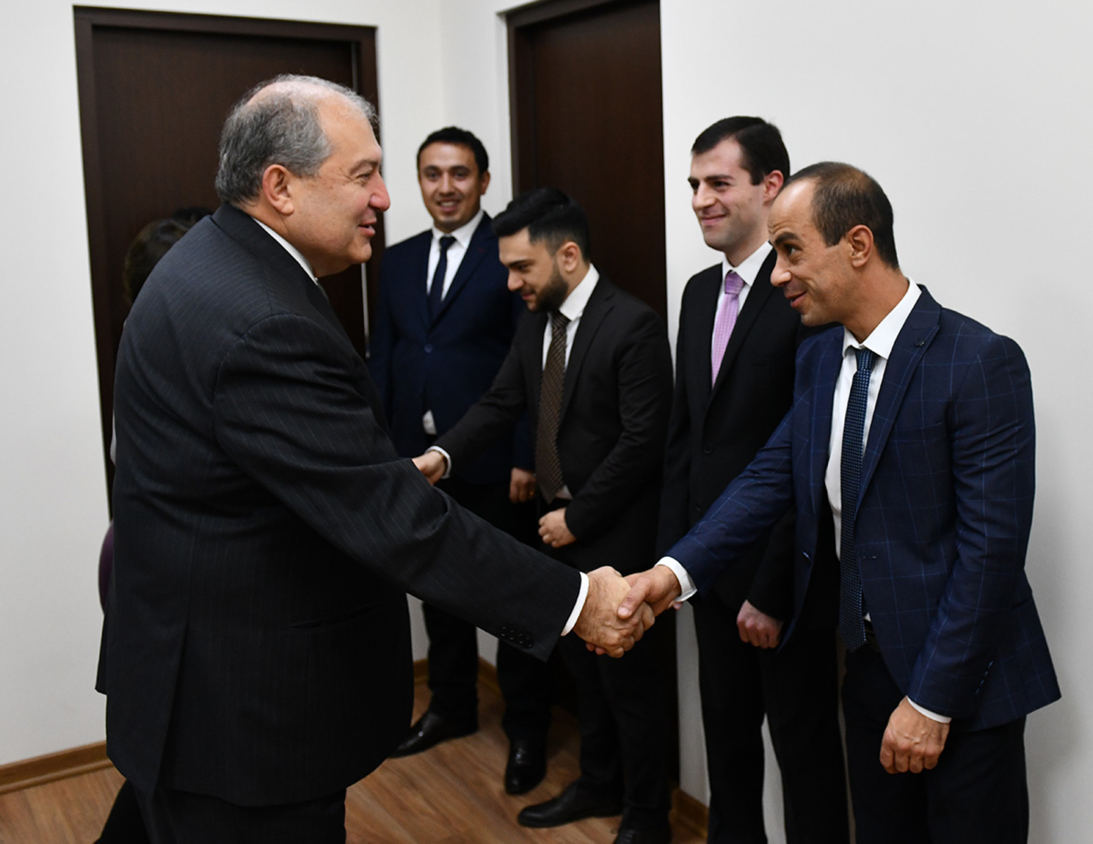 On the occasion of National Day of Japan President Sarkissian visited