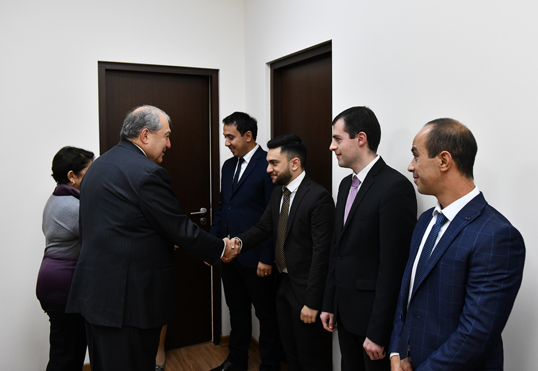 On the occasion of National Day of Japan President Sarkissian visited