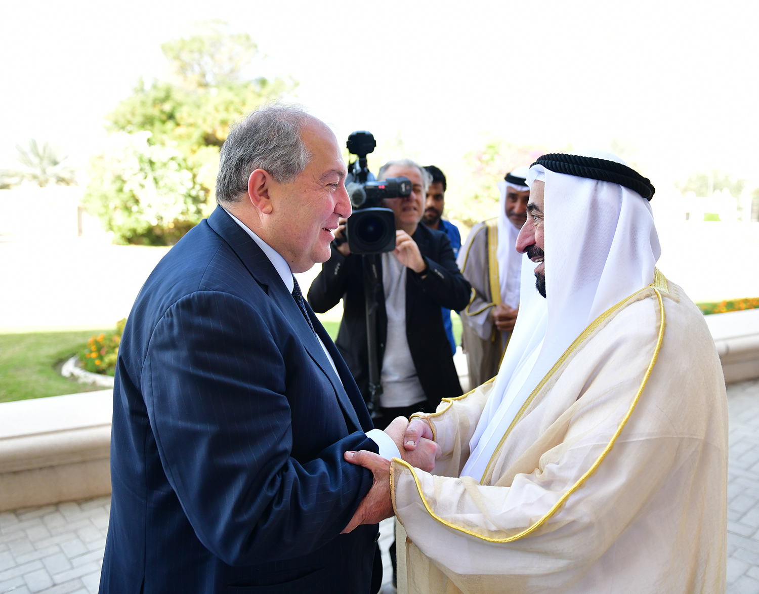 President hailed Sheikh Sultan Bin Muhammad Al-Qasimi’s warm attitude