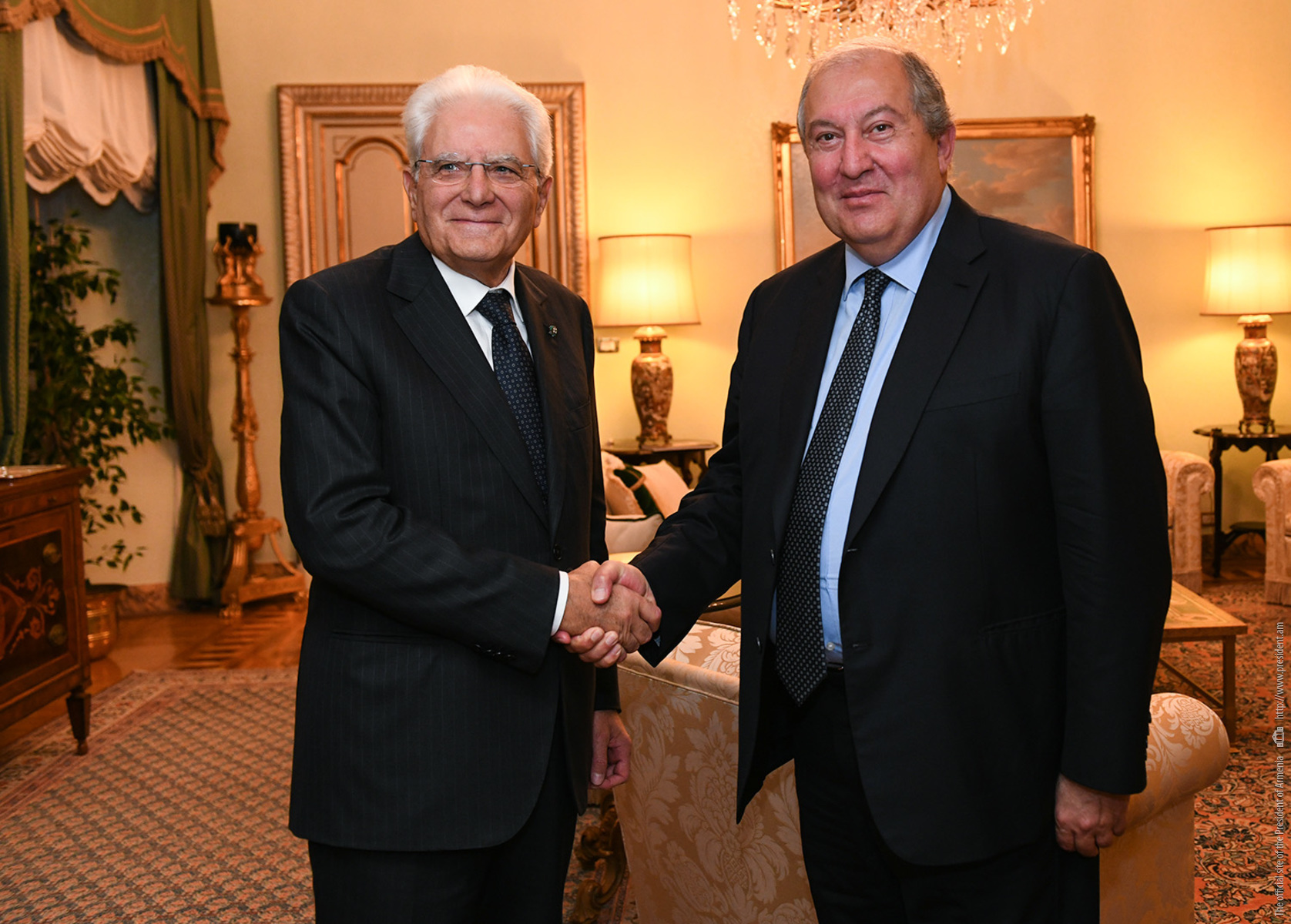 President Armen Sarkissian will pay a state visit to Italy at the invitation of President Sergio Mattarella