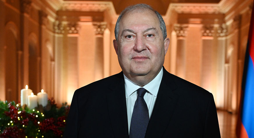 Message du nouvel an du Président de la République Armen Sarkissian