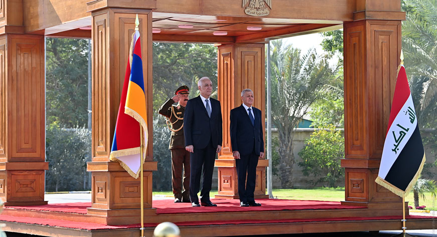 Նախագահ Վահագն Խաչատուրյանի պաշտոնական այցն Իրաքի Հանրապետություն